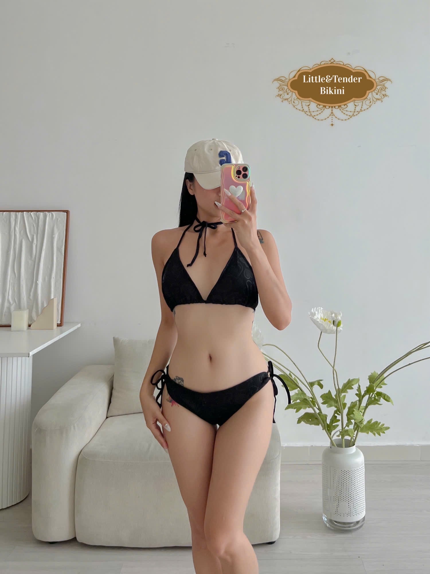 AMITA SWIMSUIT - Set 3 Món Vải Xốp Với 4 Tone Màu Trẻ Trung