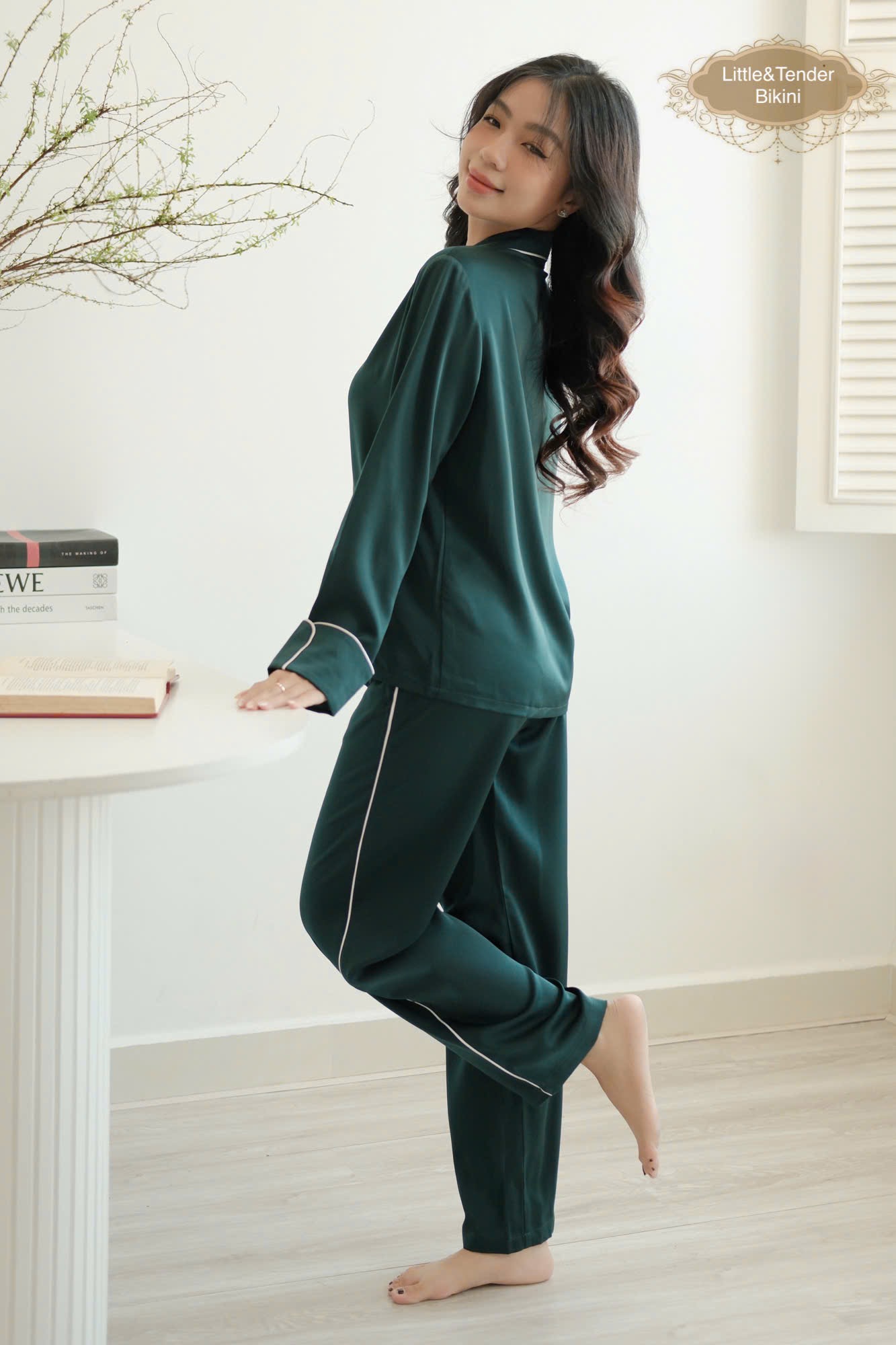 SAPPHIRE SILK PYJAMAS - SET ĐỒ NGỦ LỤA DÀI CAO CẤP