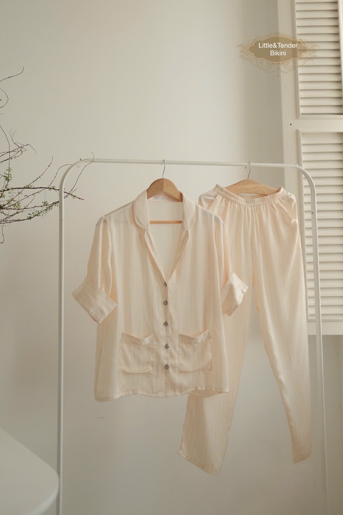 FAIRY SILK PYJAMAS - SET ĐỒ NGỦ LỤA DÀI TAY FAIRY