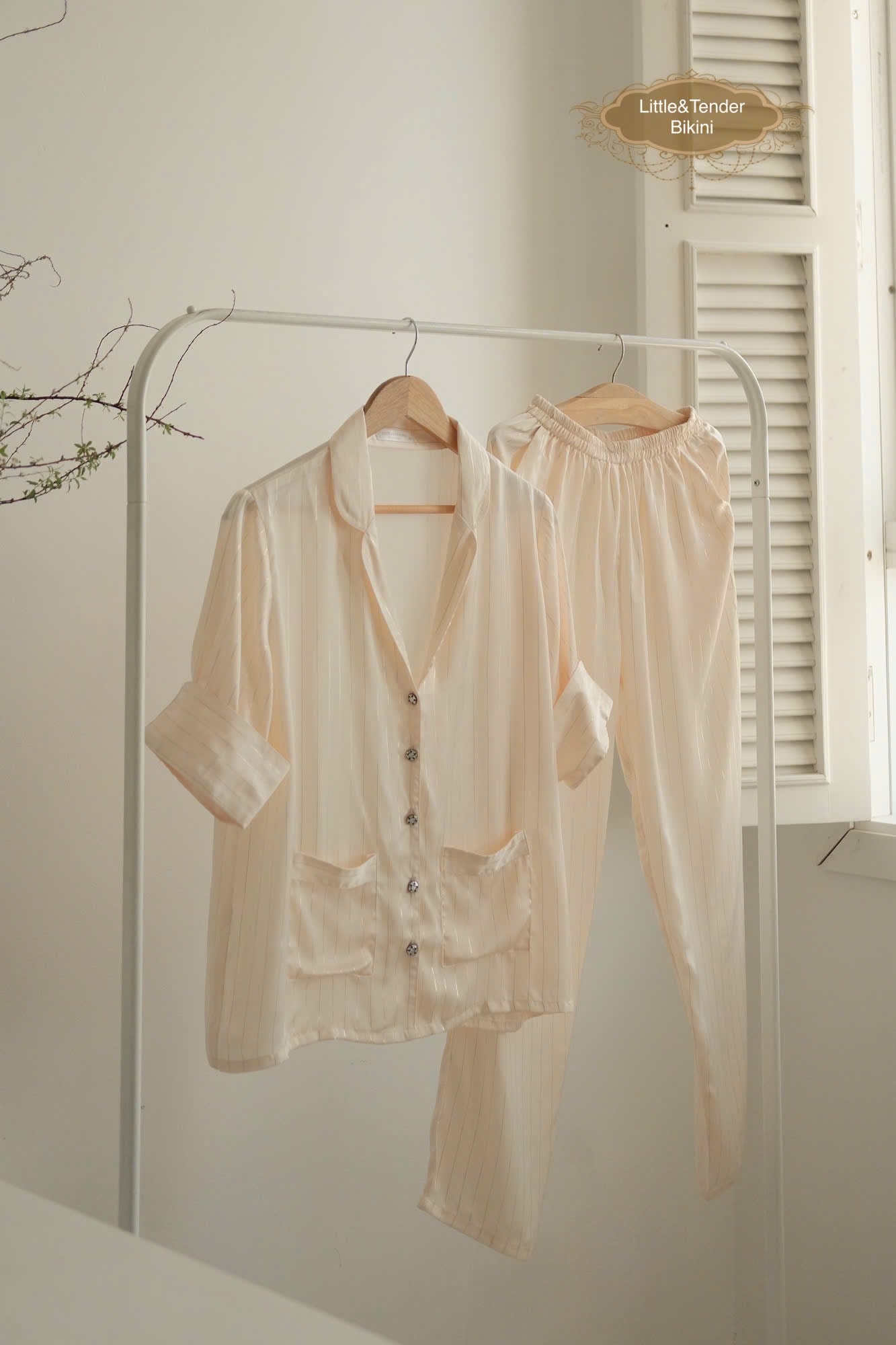 FAIRY SILK PYJAMAS - SET ĐỒ NGỦ LỤA DÀI TAY FAIRY