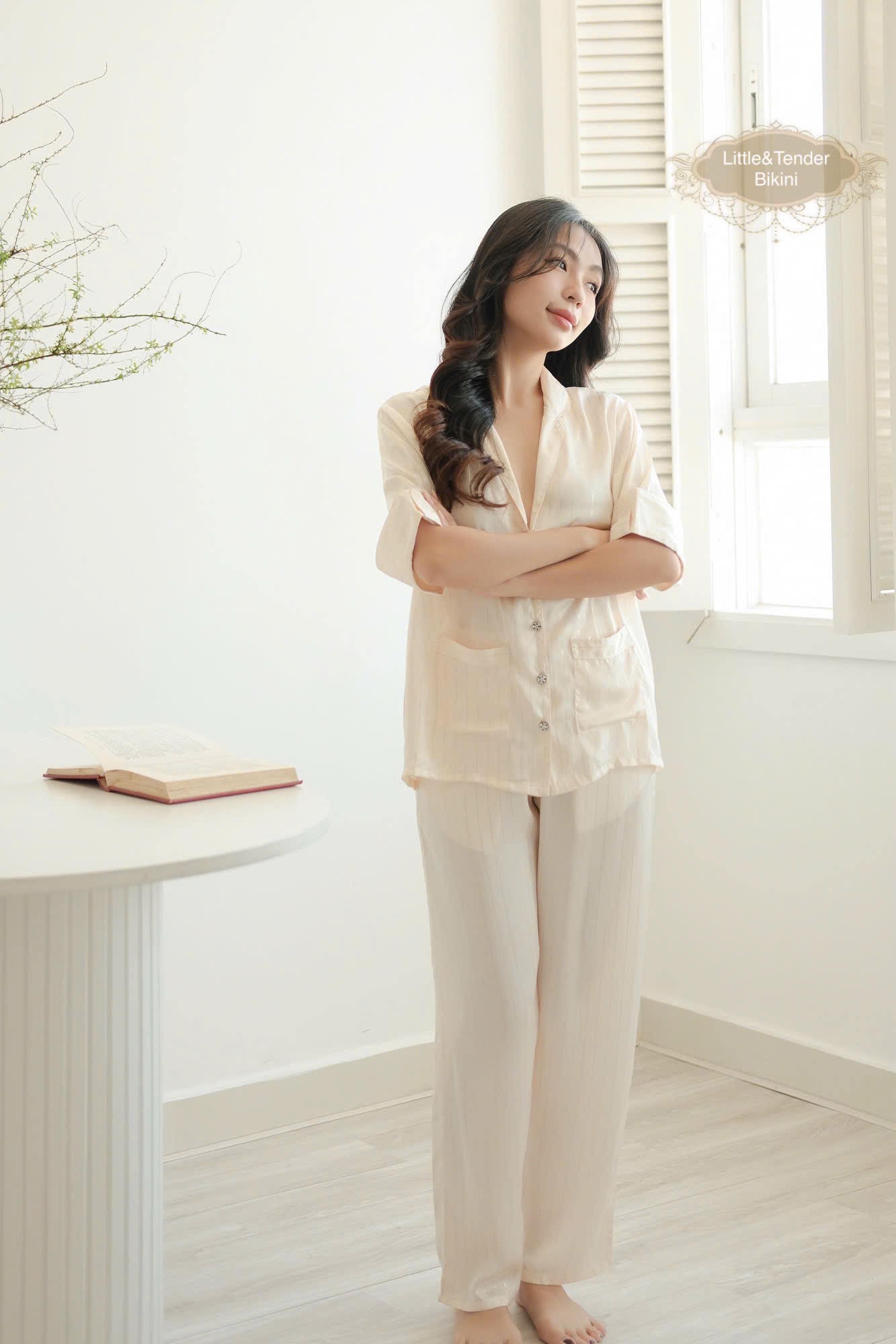 FAIRY SILK PYJAMAS - SET ĐỒ NGỦ LỤA DÀI TAY FAIRY
