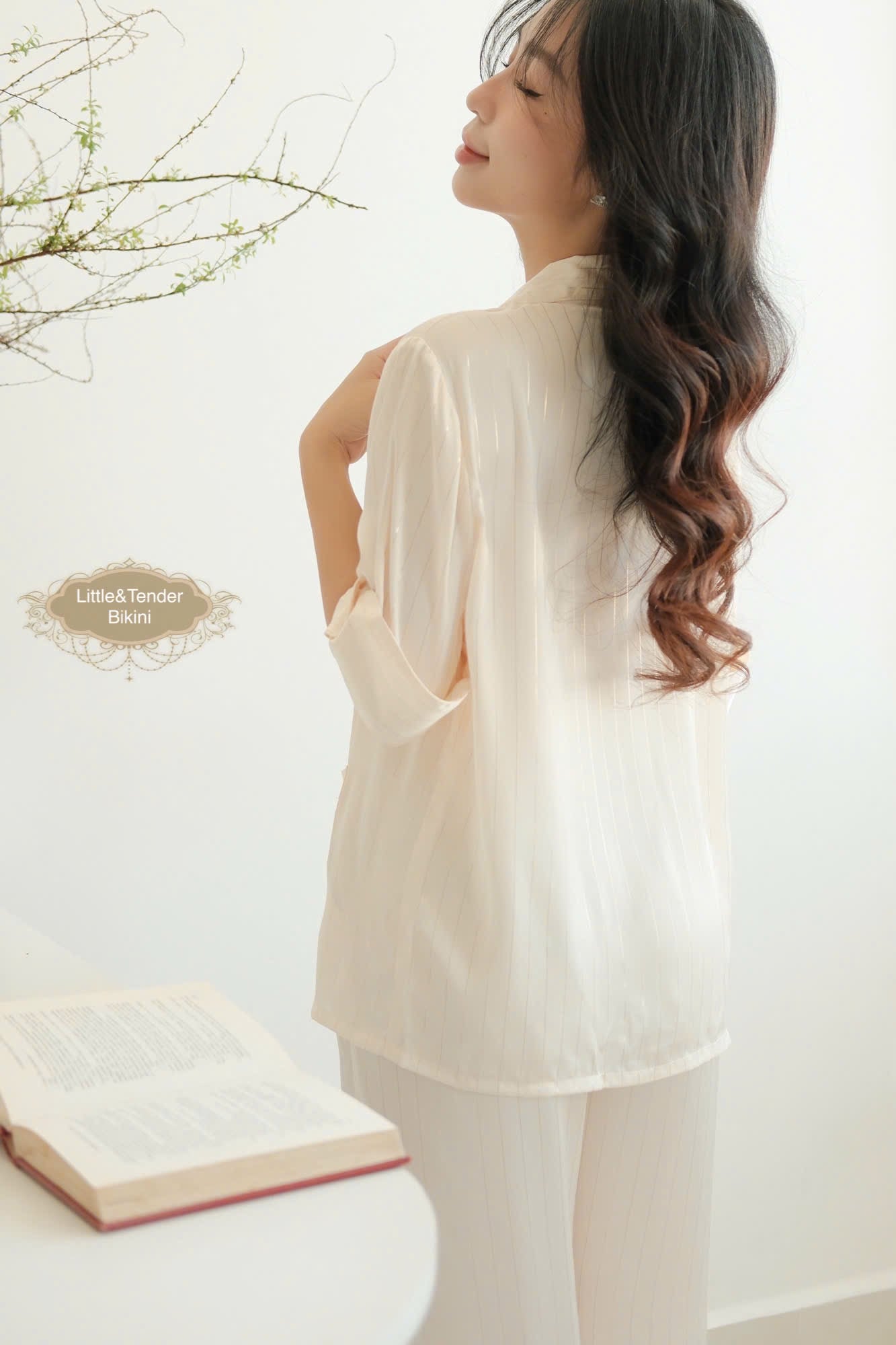 FAIRY SILK PYJAMAS - SET ĐỒ NGỦ LỤA DÀI TAY FAIRY