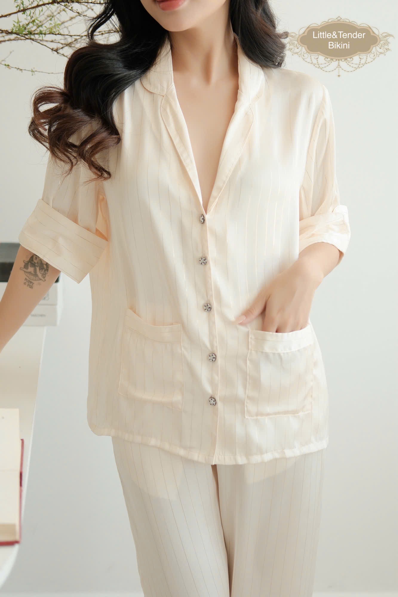 FAIRY SILK PYJAMAS - SET ĐỒ NGỦ LỤA DÀI TAY FAIRY