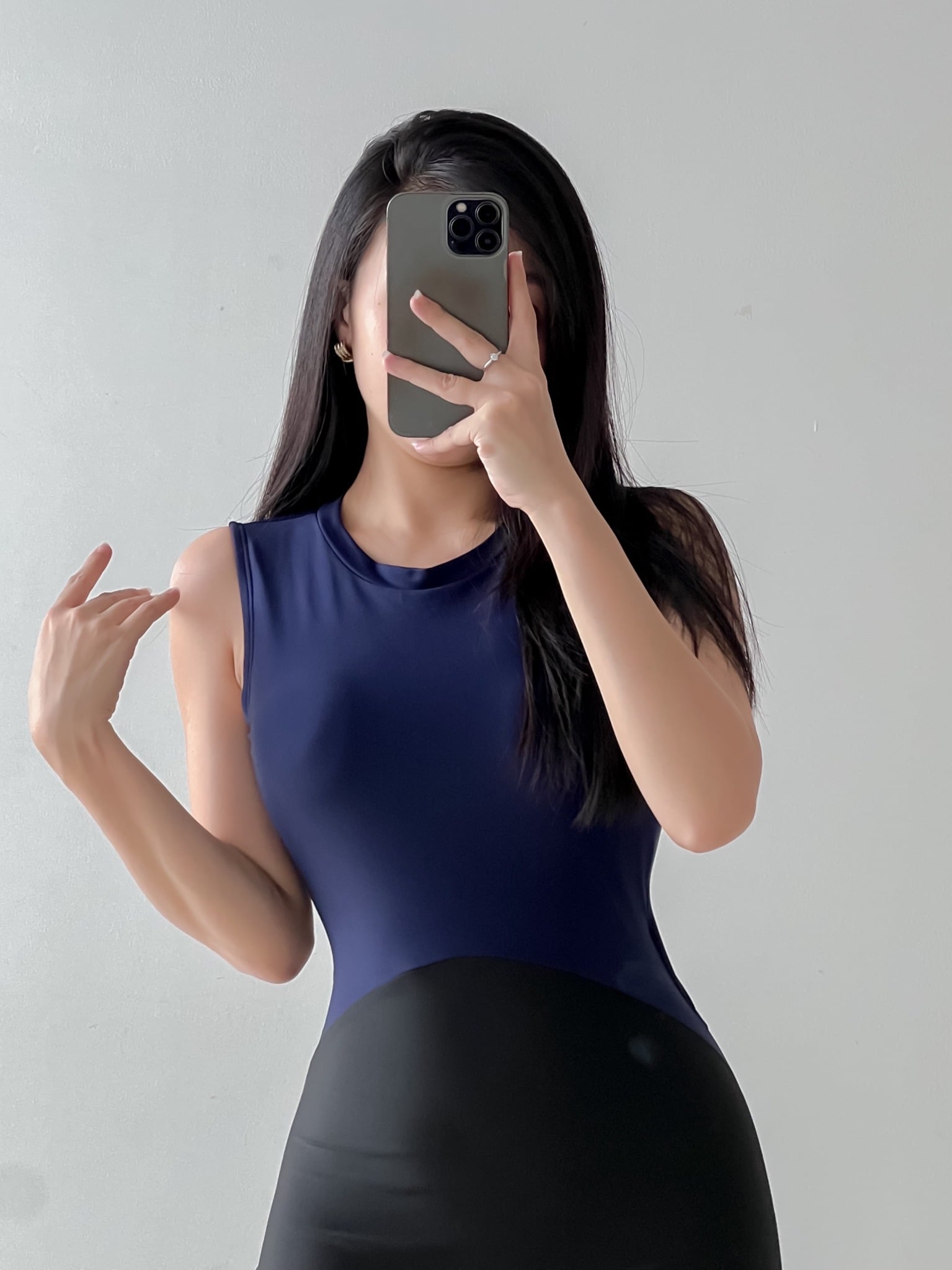 PHOEBE SWIMSUIT - Áo tắm 1 mảnh dáng ba lỗ phối màu