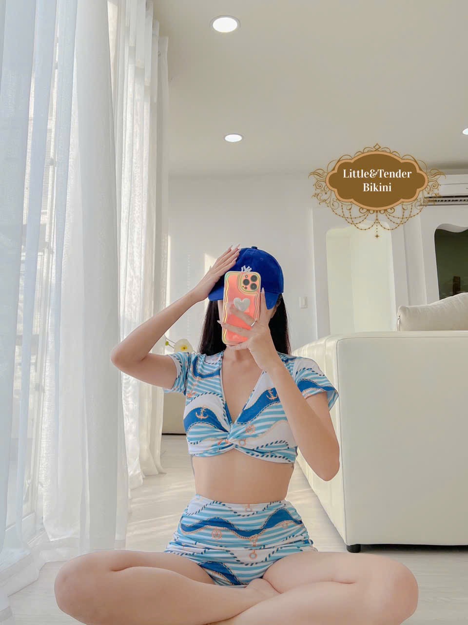ANCHORY SWIMSUIT - SET BIKINI HỌA TIẾT MỎ NEO