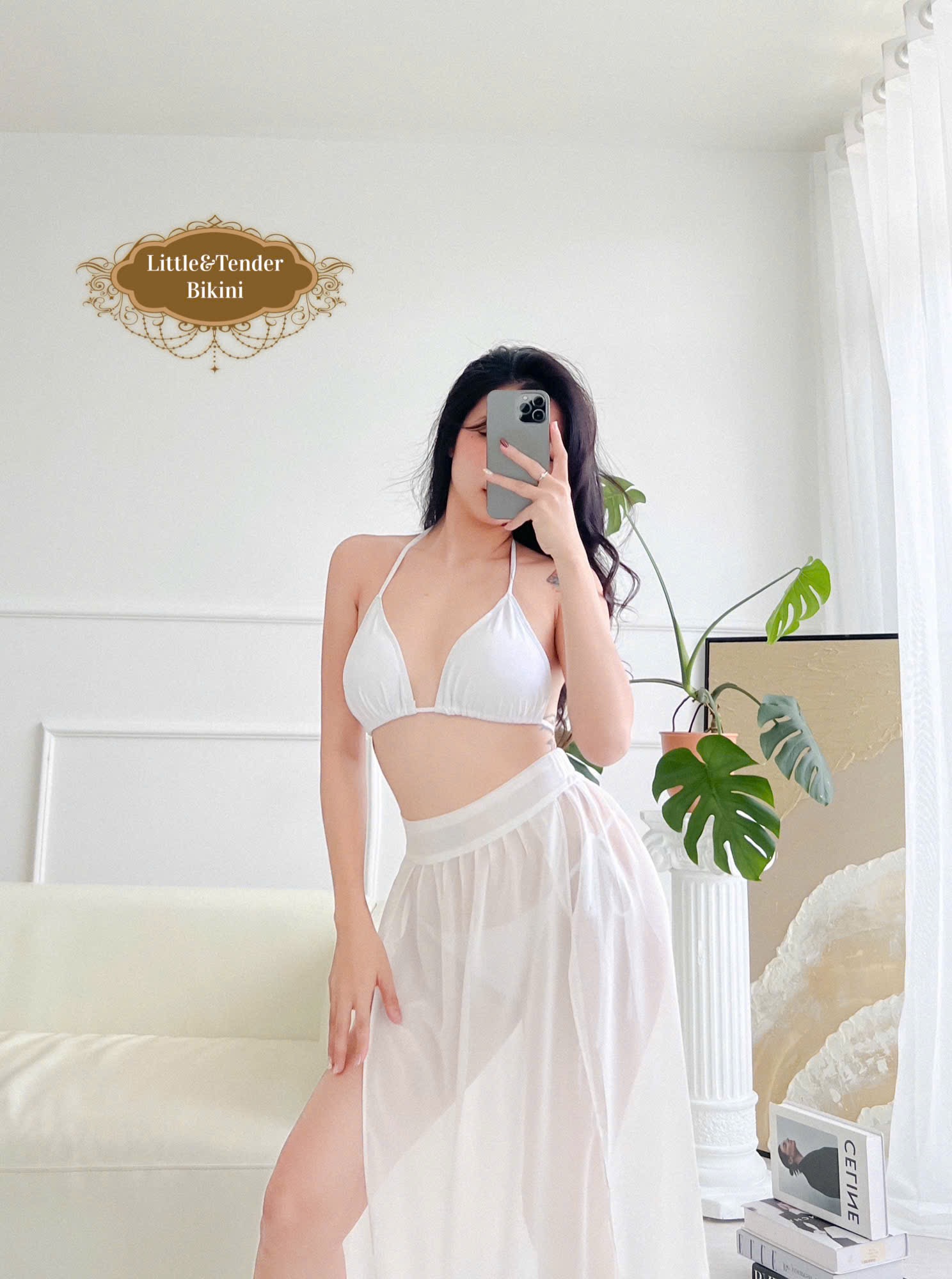 MEERA DRESS - Set 3 món phối chân váy 4 tà