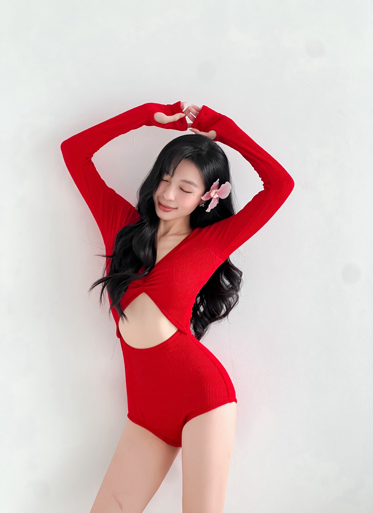 Veloura Swimsuit - Áo Tắm 1 Mảnh Nhún Cài - Thun Gân