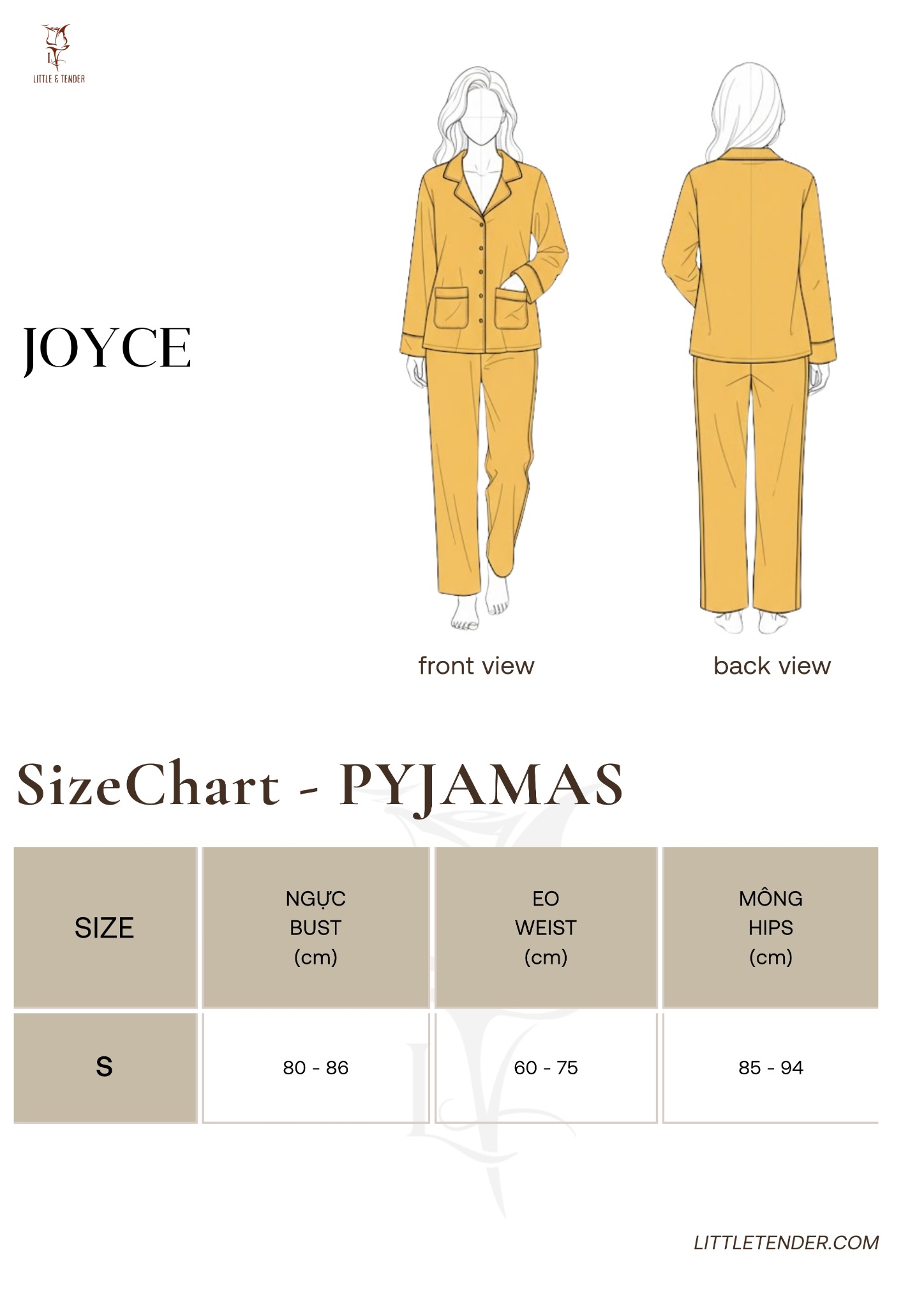 JOYCE PYJAMAS - ĐỒ NGỦ PYJAMA LỤA CAO CẤP