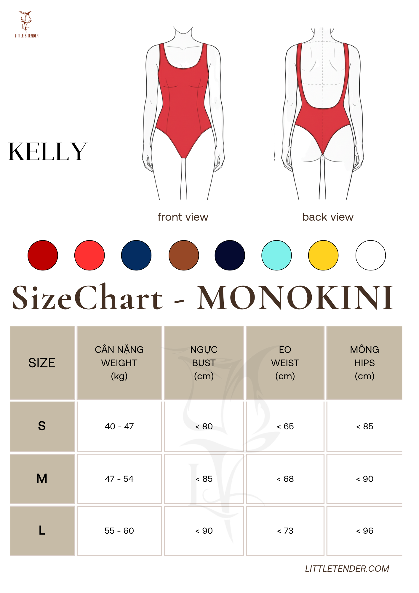 KELLY SWIMSUIT - ÁO TẮM MỘT MẢNH DÁNG LỌT KHE SEXY 8 MÀU