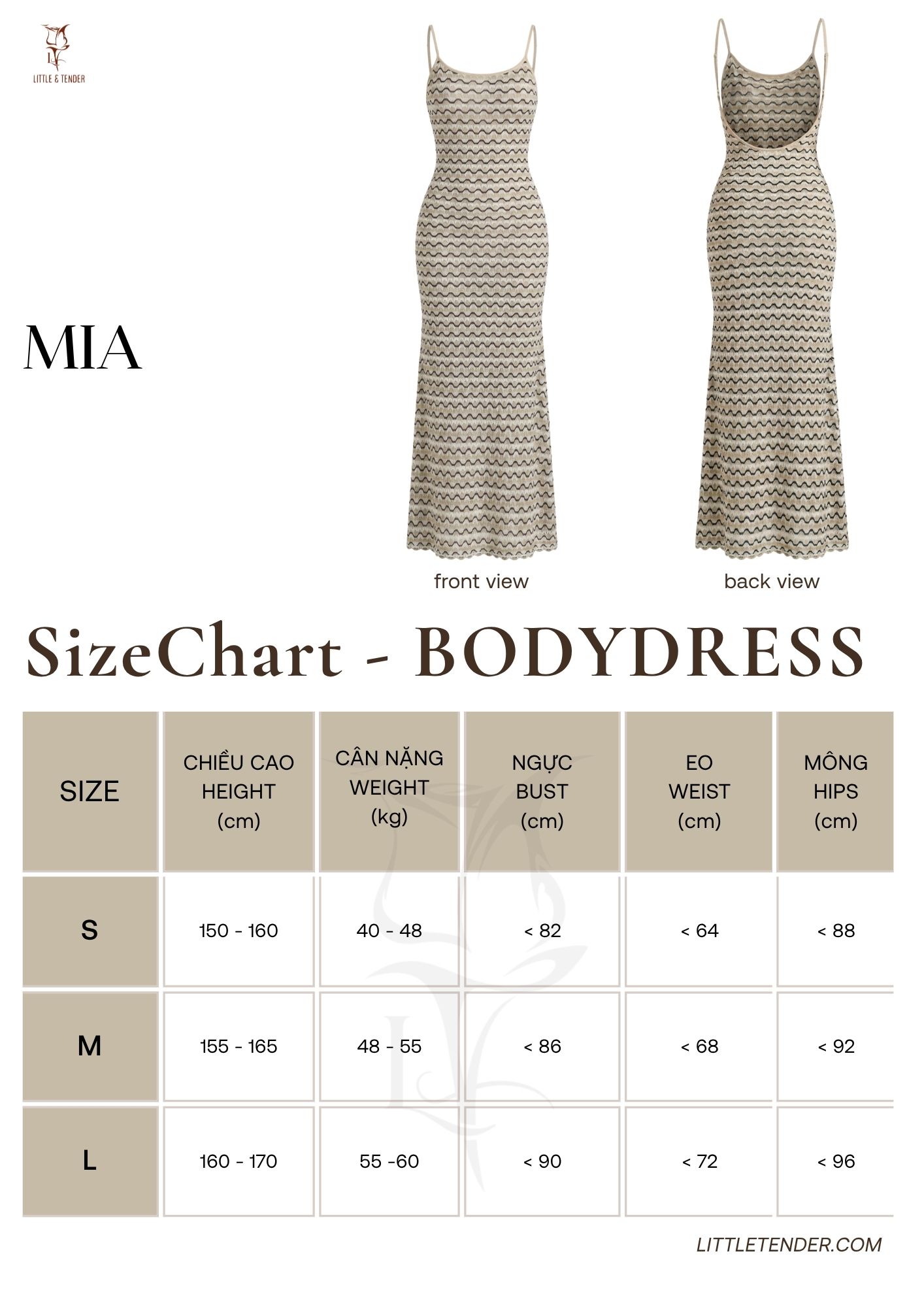 MIA MIDI BODYDRESS - ĐẦM MIA DÁNG MAXI THỔ CẨM HAI DÂY SEXY