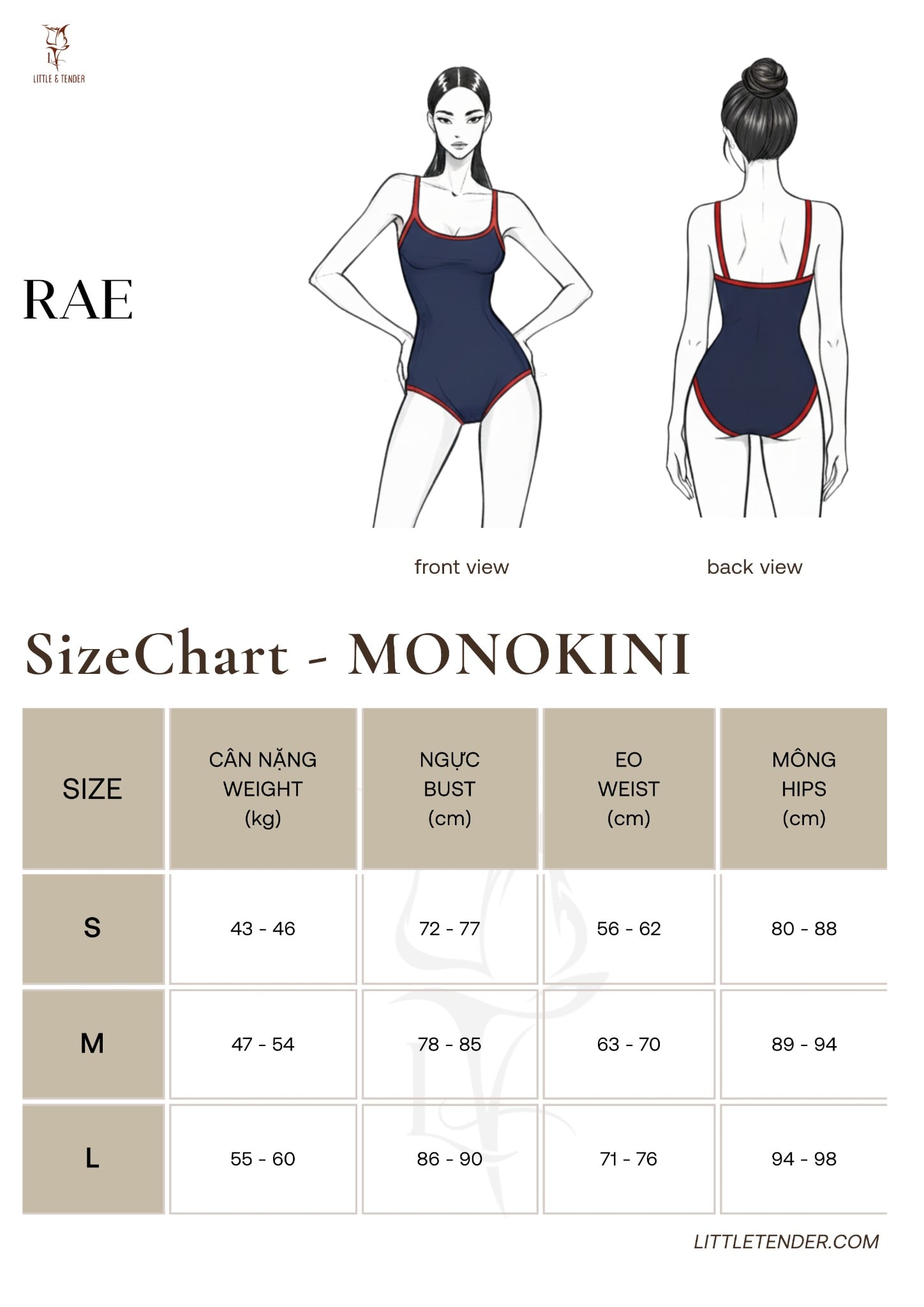 RAE SWIMSUIT - ÁO TẮM MỘT MẢNH NĂNG ĐỘNG VIỀN ĐỎ