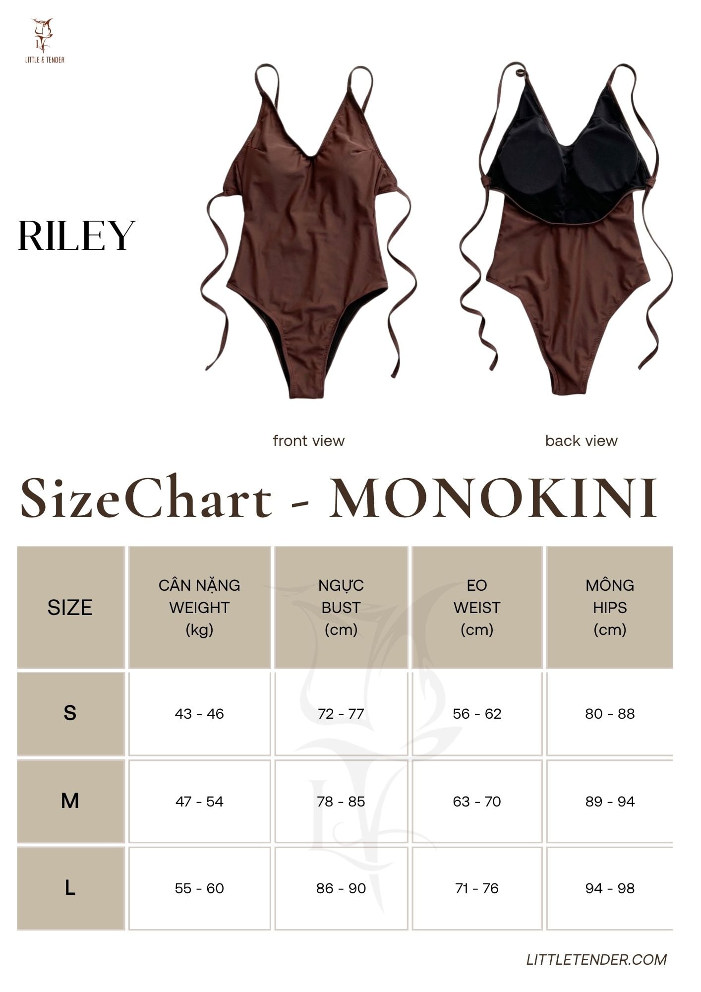 RILEY SWIMSUIT - ÁO TẮM CỔ V KHOÉT LƯNG SEXY