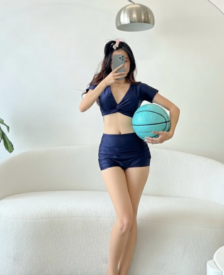 GINA SWIMSUIT SET - SET ÁO TẮM 2 MẢNH VỚI 8 GAM MÀU RỰC RỠ