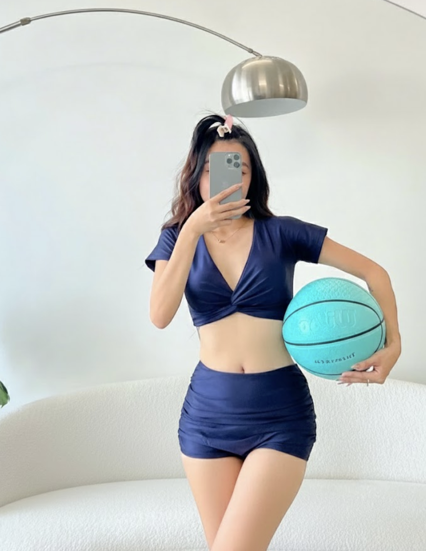GINA SWIMSUIT SET - SET ÁO TẮM 2 MẢNH VỚI 8 GAM MÀU RỰC RỠ