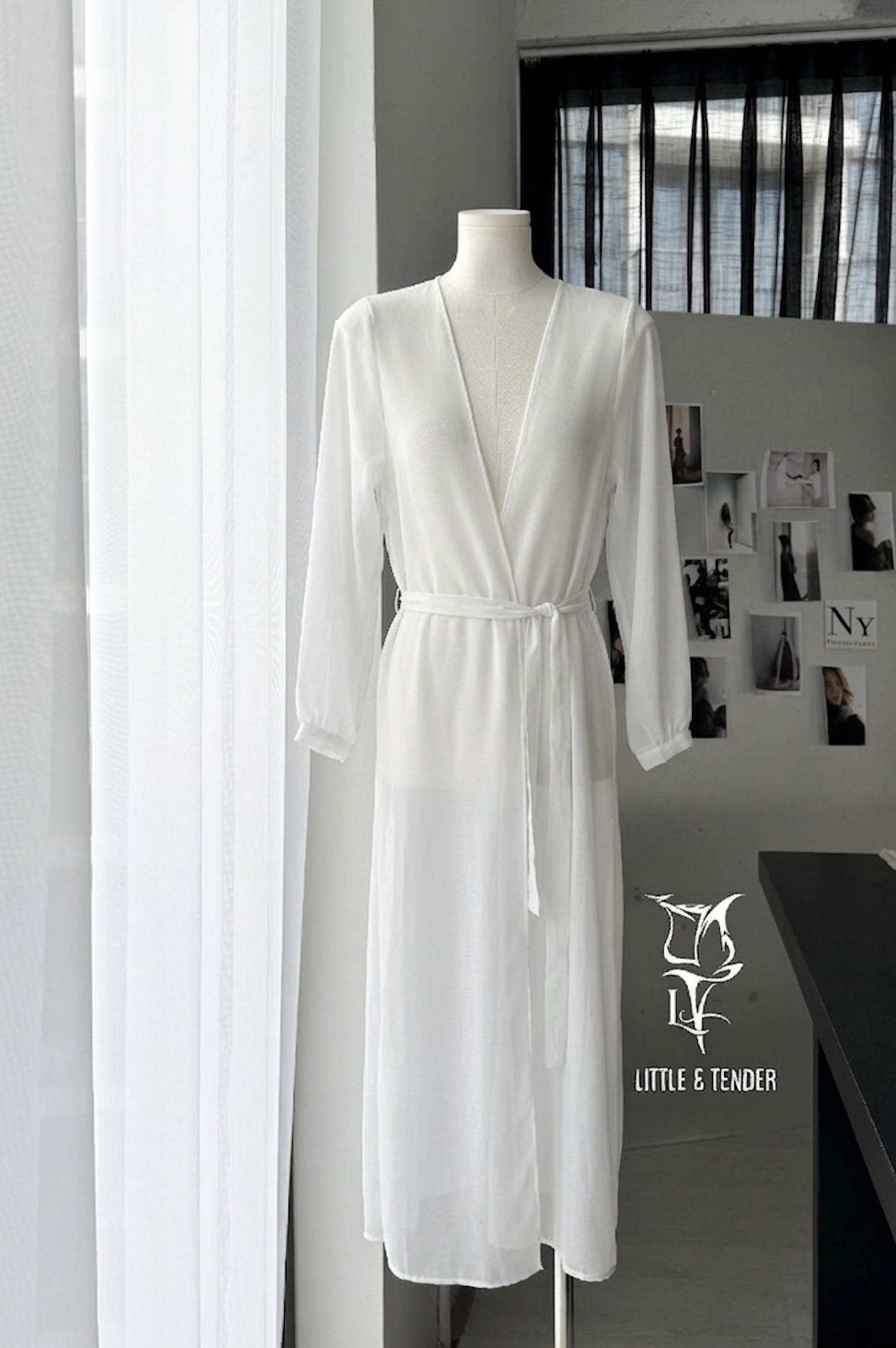 MELIN CARDIGAN - ÁO KHOÁC DÀI XUYÊN THẤU 4 MÀU