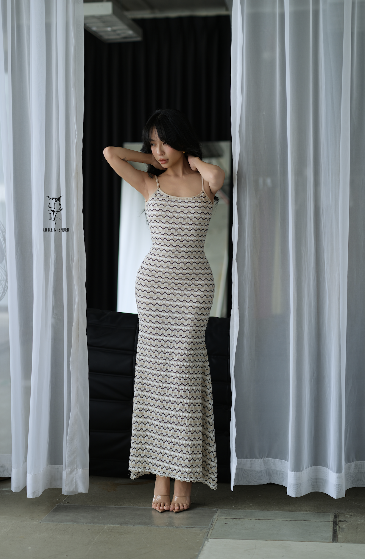 MIA MIDI BODYDRESS - ĐẦM MIA DÁNG MAXI THỔ CẨM HAI DÂY SEXY
