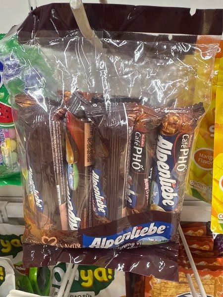 Alpenliebe kẹo thỏi vị Cafe Phố