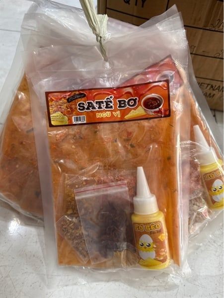 BT DÊO TÔM SỐT SATE BƠ NGŨ VỊ