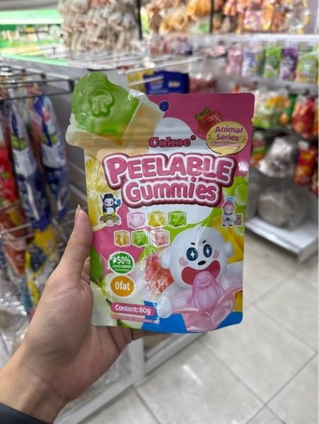 KẸO DẺO LỘT MIX HỒNG