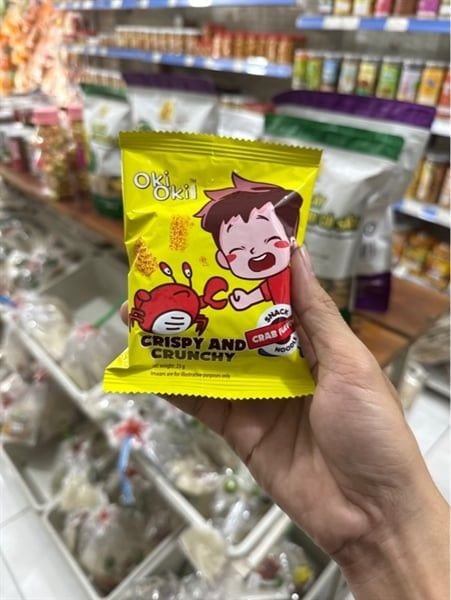 Mì oki trẻ em vàng 22g/t