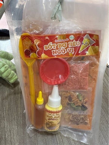 BT DẺO TÔM SỐT MUỐI BÉO NGŨ VỊ