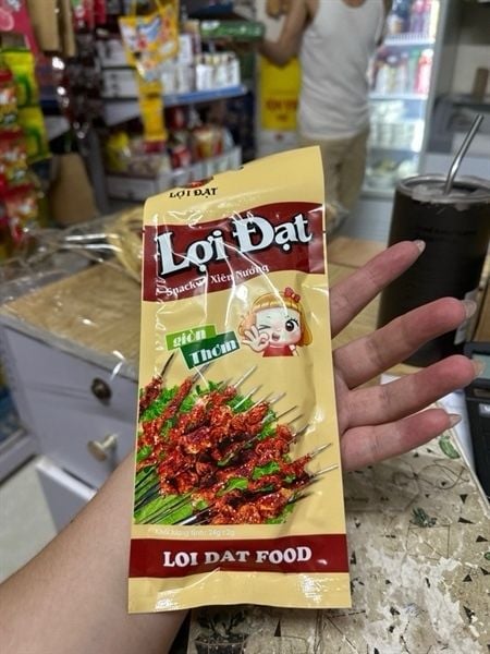 snack vị xiên nướng