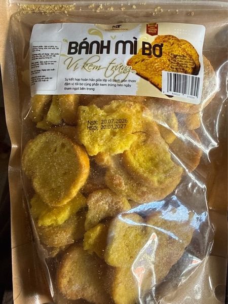 BÁNH MÌ BƠ-Vị KEM TRỨNG