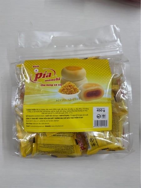 Bánh Pía minchi chà bông xá xíu