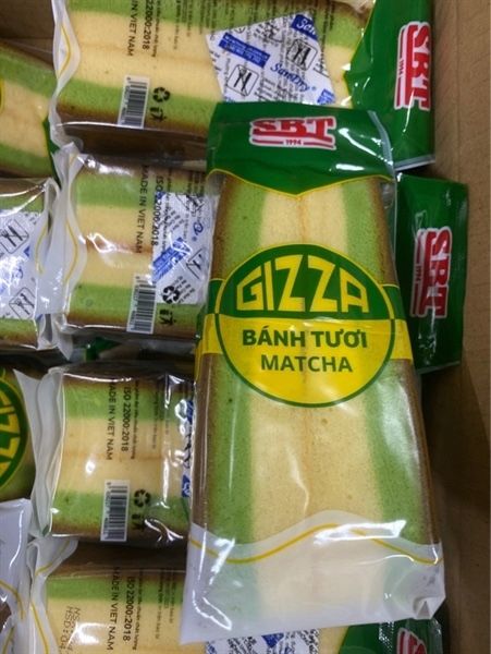Bánh giza Matcha tươi