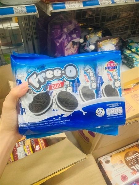 Bánh free o vani sữa