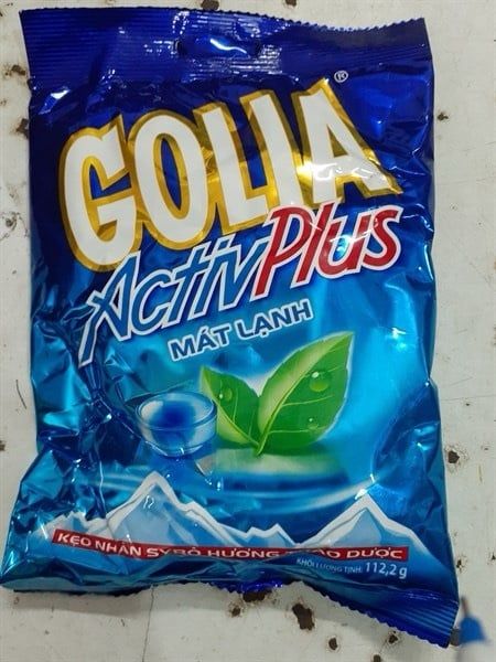Kẹo Golia active plus gói 45 viên