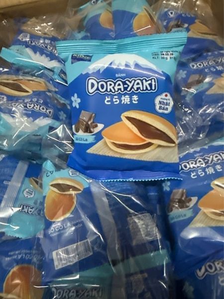 Bánh Dorayaki socola Kido 30g