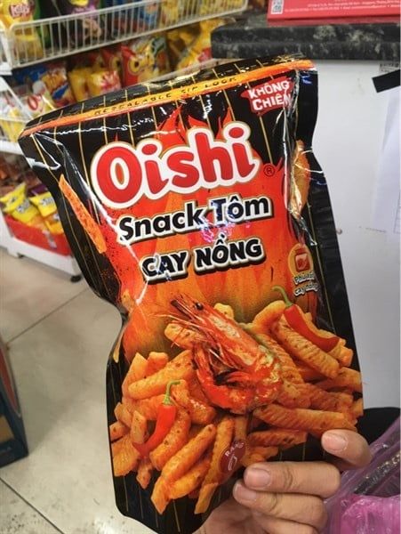 Oishi tôm cay nồng 70g