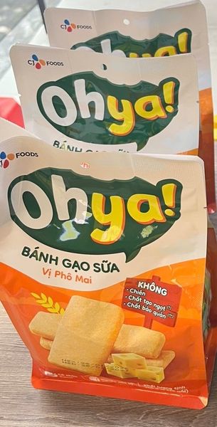 Bánh gạo sữa vị phô mai 110,4g