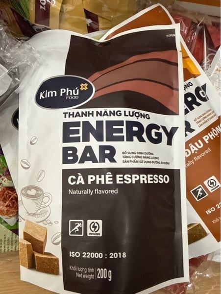 Thanh năng lượng energy vị cà phê