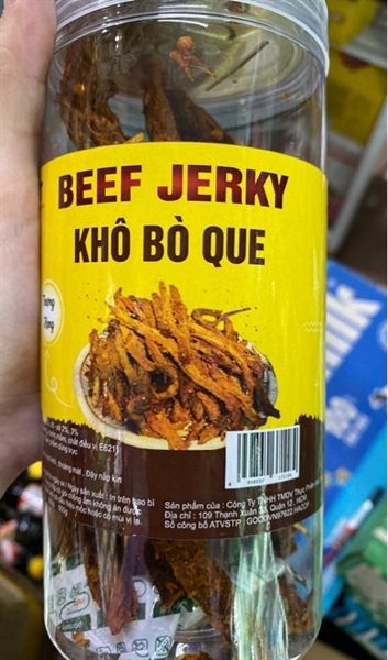 KHÔ BÒ SẤY QUE 250G (MT)
