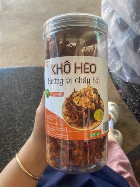 KHÔ HEO CHÁY TỎI 300G (MT)
