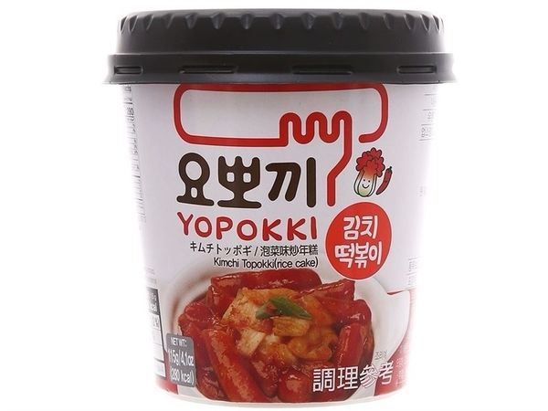 Bánh gạo Yopokki vị kimchi 115g kimchi Topokki 115g