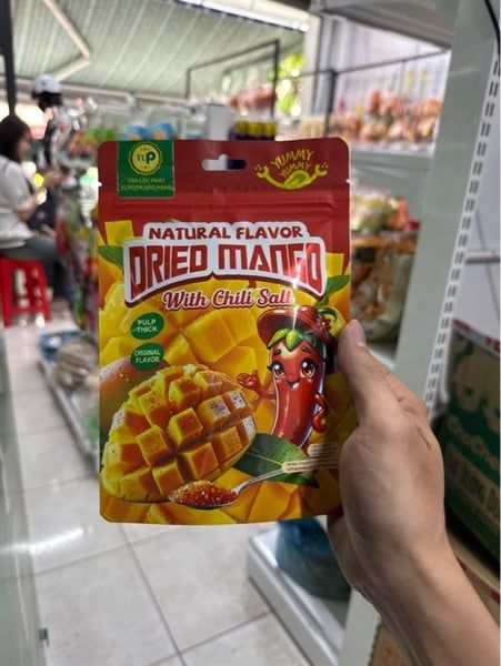 TLP xoài sấy dẻo muối ớt Bịch 100g