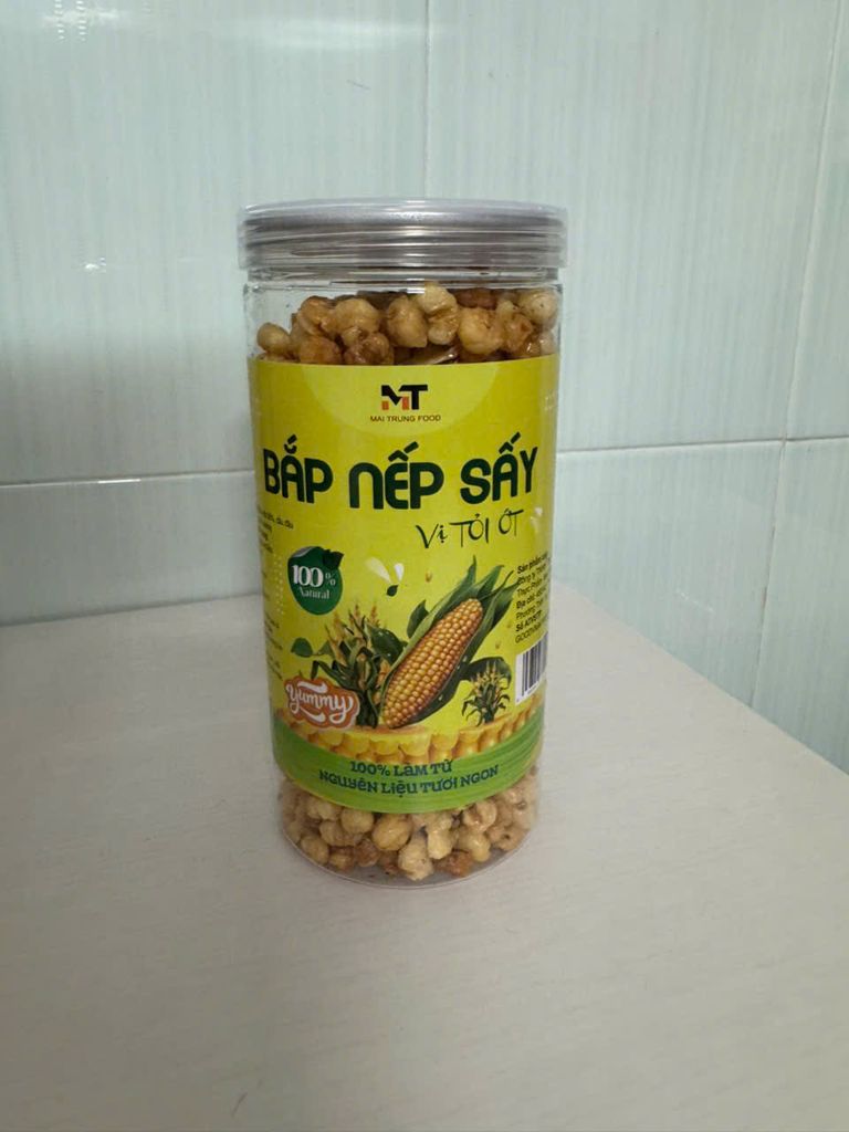 BẮP NẾP SẤY 340G (MT)