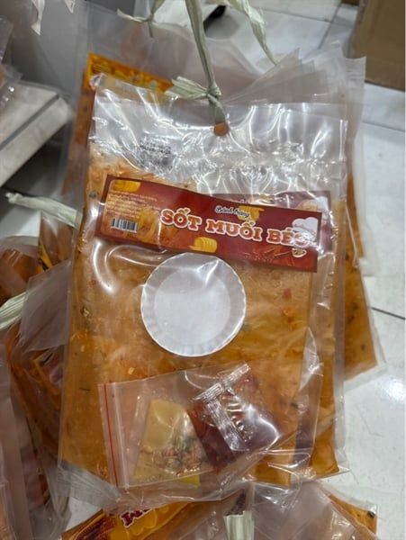 BT DẺO TÔM SỐT MUỐI BÉO