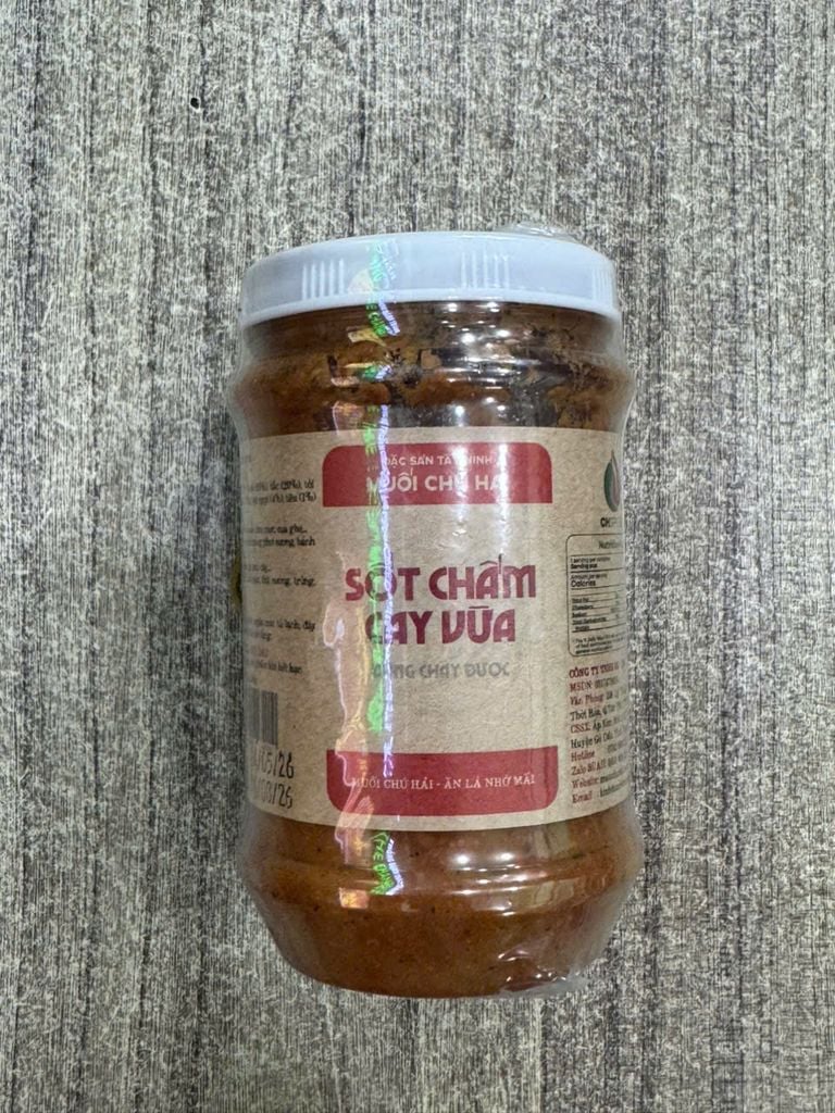 SỐT CHÚ HẢI CAY VỪA 500g