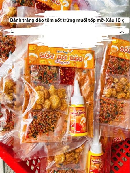 BT DẺo SỐT BƠ BÉO TRỨNG MUỐI