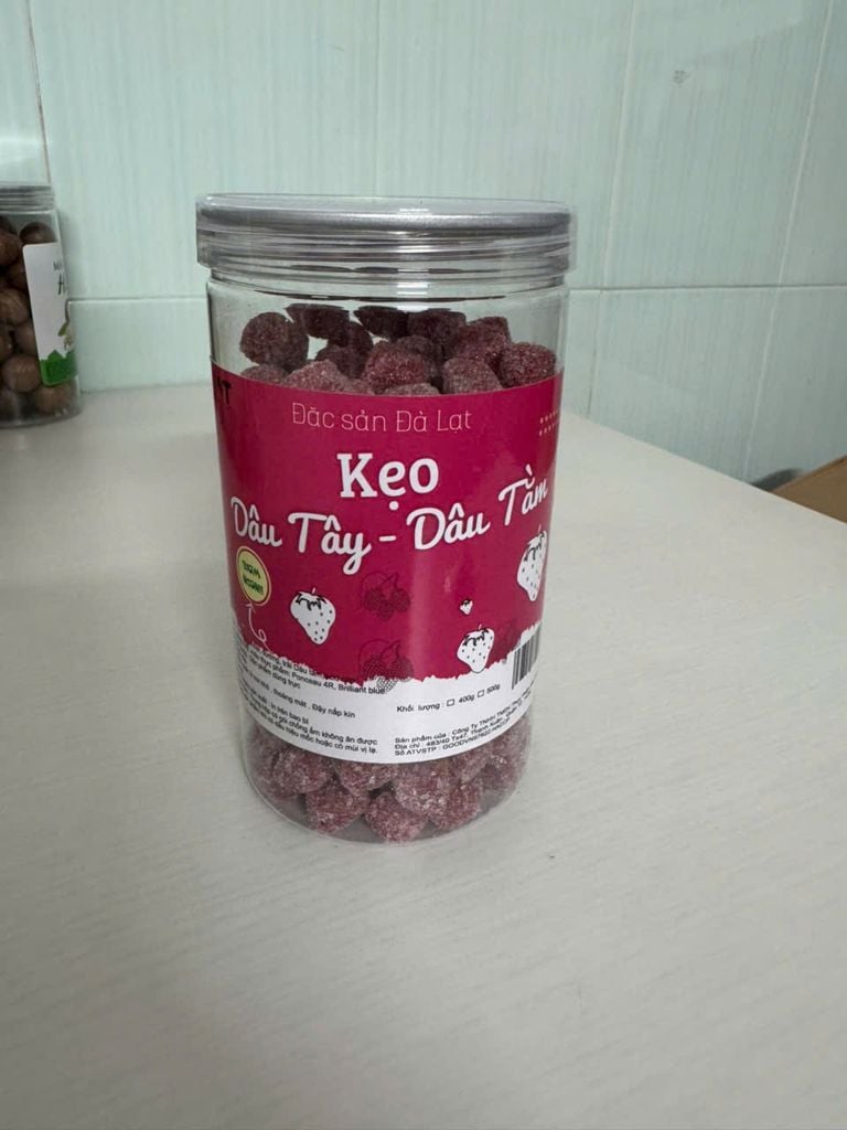 KẸO DÂU TÂY 500G (MT)