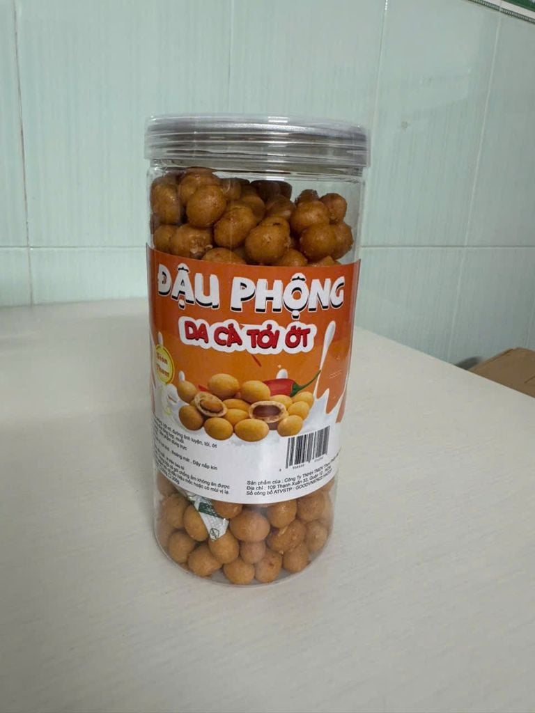 ĐẬU PHỘNG DA CÁ TỎI ỚT