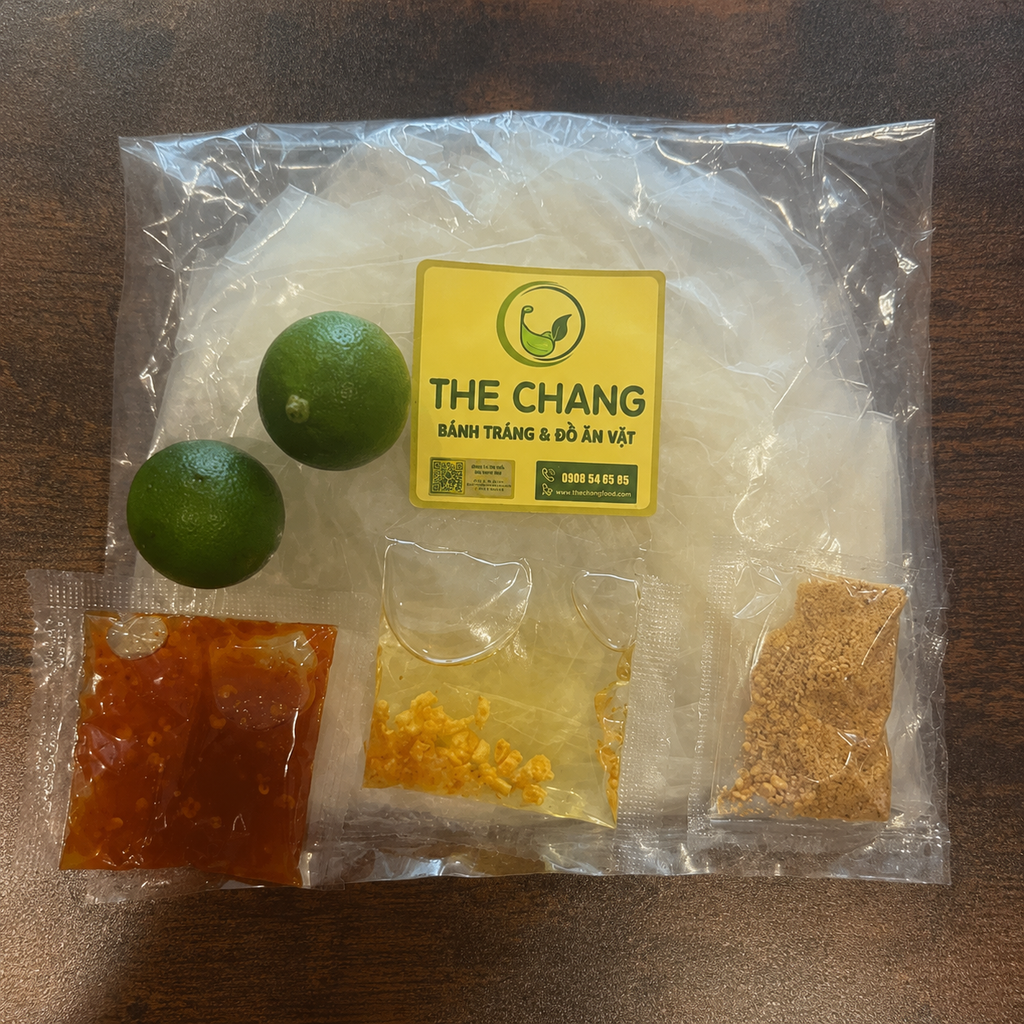 BÁNH TRÁNG SA TẾ DẦU TỎI