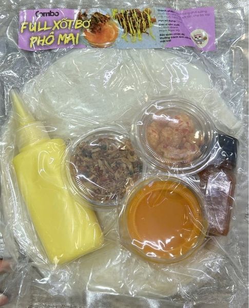 COMBO FULL XỐT BƠ PHÔ MAI