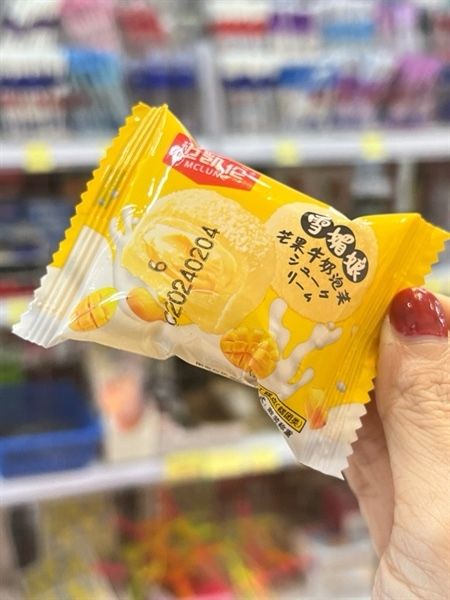 Mochi xoài phủ dừa