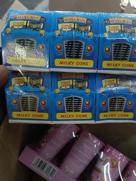 Bánh ốc đồ chơi vị vải (xanh)