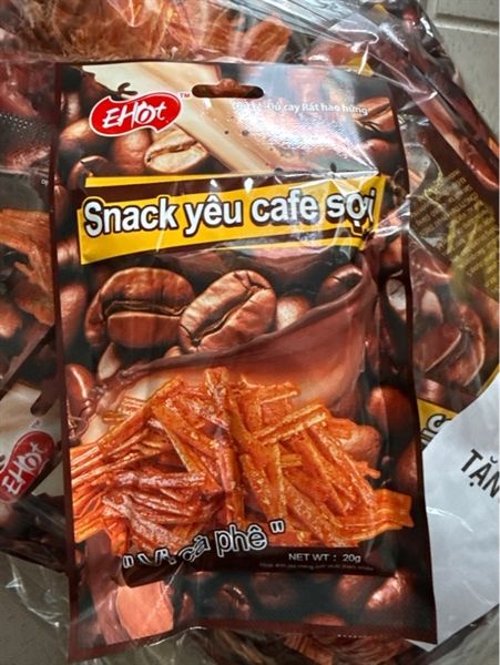 Snack yêu cafe sợi